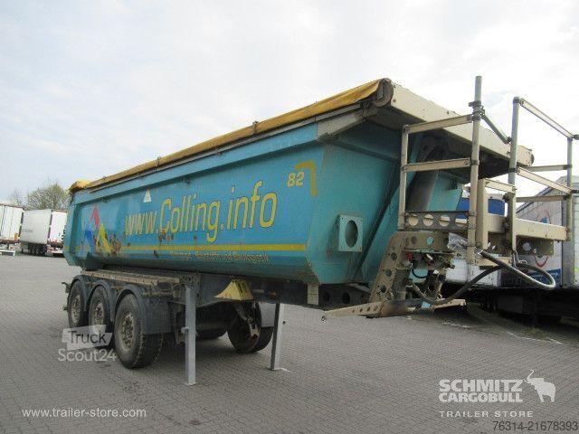 Kipper Auflieger Schmitz Cargobull Kipper Stahlrundmulde 24m³