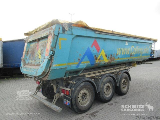 Kipper Auflieger Schmitz Cargobull Kipper Stahlrundmulde 24m³
