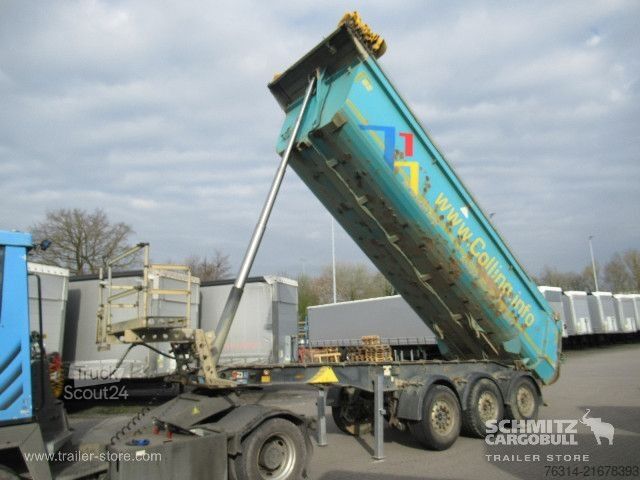 Kipper Auflieger Schmitz Cargobull Kipper Stahlrundmulde 24m³
