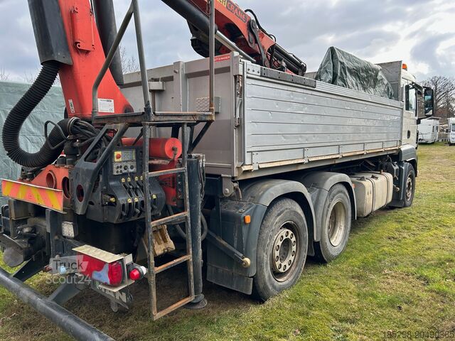 Lastbil med tippelad MAN TGS 18S