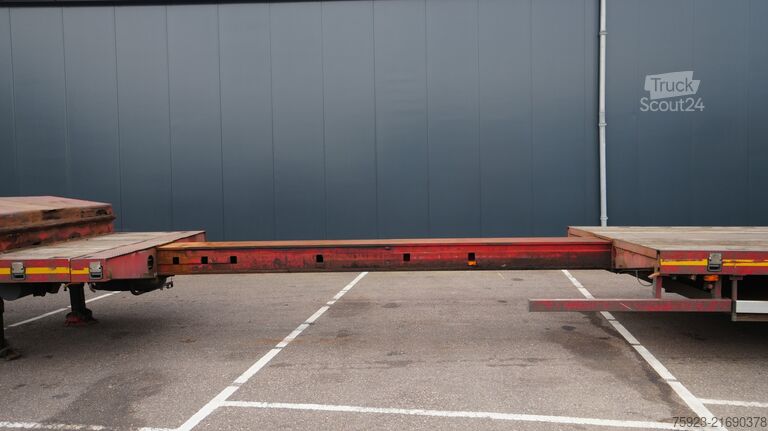 Caricatore semi basso Nooteboom MCO-48-03V 3 axle semi low loader extendable