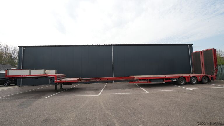 Caricatore semi basso Nooteboom MCO-48-03V 3 axle semi low loader extendable
