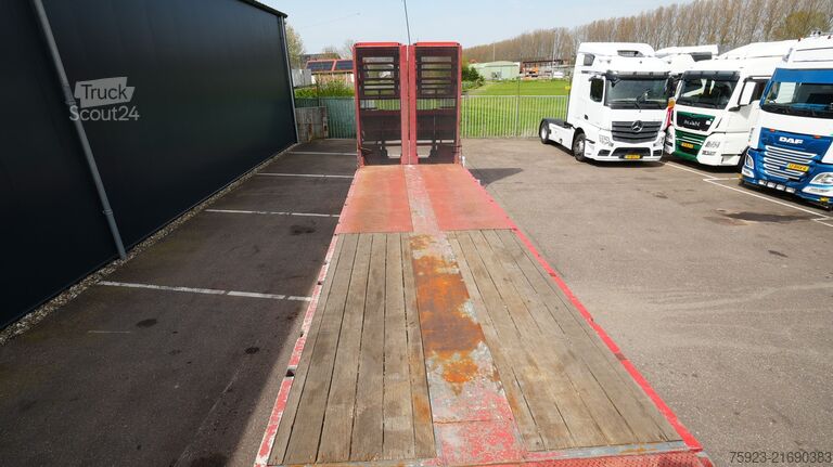 Caricatore semi basso Nooteboom MCO-48-03V 3 axle semi low loader extendable