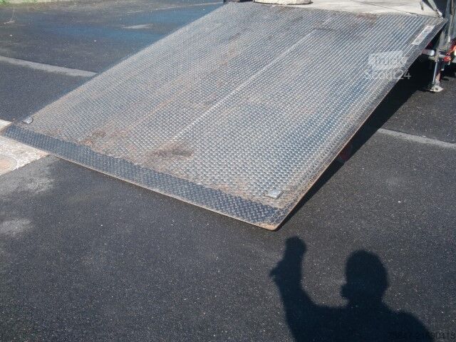Dieplader oplegger Wiese SA 3-36 CS-S MEGA Rampe 9to.