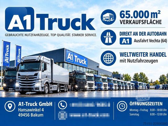 Bestelwagenchassis IVECO Daily 72C18 Fahrgestell, Klima, Nebenantrieb, 3-Sitzer