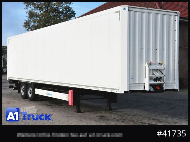 Semi-remorque fourgon KRONE SZK 18 elB4, Ladebordwand 2500kg, 2620mm innen
