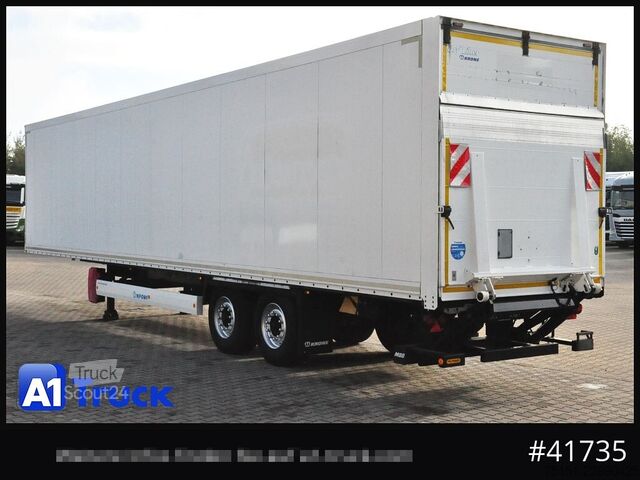 Semi-remorque fourgon KRONE SZK 18 elB4, Ladebordwand 2500kg, 2620mm innen