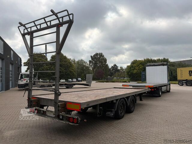 Plataforma de carga Mercedes-Benz Actros 1836 Streamspace 4x2 + Kelberg trailer 2014