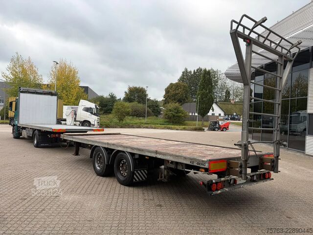 Plataforma de carga Mercedes-Benz Actros 1836 Streamspace 4x2 + Kelberg trailer 2014