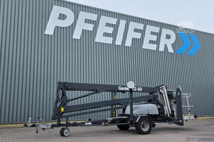 Zdvíhacia plošina Genie TZ50 Hybrid, 17m Working Height, 9m Reach, 200kg C