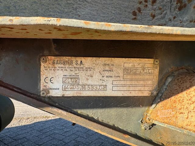 Plattformanhänger Robuste Kaiser Kipper!