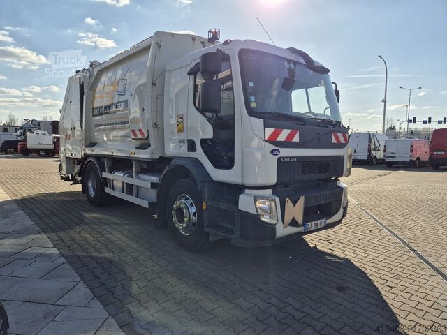 Autocarro per rifiuti Volvo FE 280 / 13M3 / GEESINKNORBA / EURO 6 / 3 SEATS