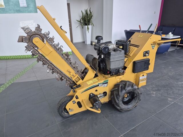 Tranšėjos pjaustytuvas Vermeer RT100 / TRENCH SAW / MINI CHAIN EXCAVATOR / I...