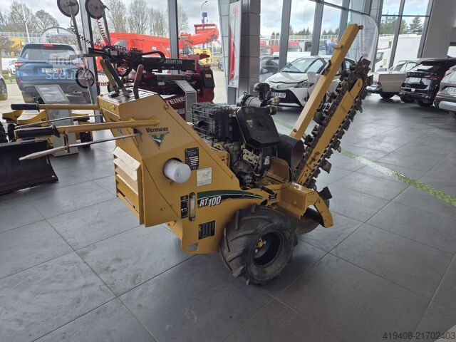 Tranšėjos pjaustytuvas Vermeer RT100 / TRENCH SAW / MINI CHAIN EXCAVATOR / I...