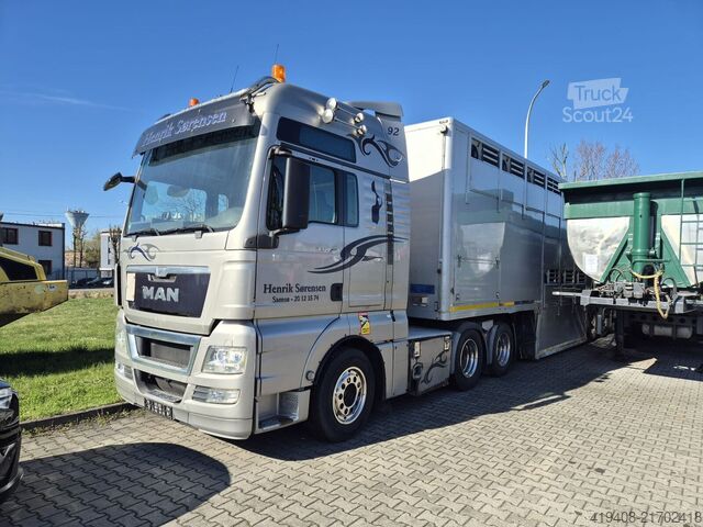 Viehtransport Gray & Adams GADD3 / WORKS GREAT / HYDRAULIC / 2 LEVELS