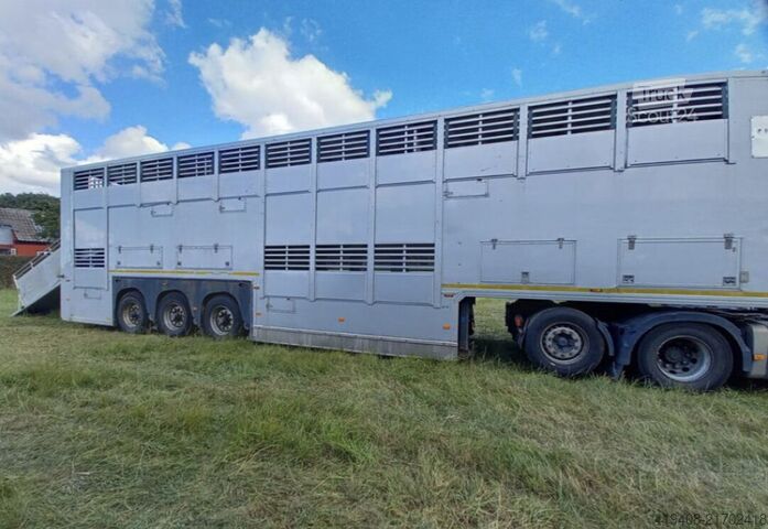 Viehtransport Gray & Adams GADD3 / WORKS GREAT / HYDRAULIC / 2 LEVELS