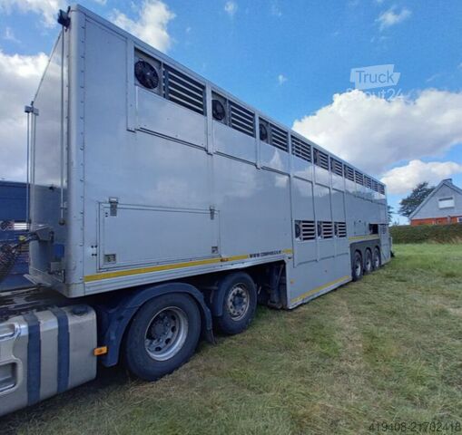 Viehtransport Gray & Adams GADD3 / WORKS GREAT / HYDRAULIC / 2 LEVELS