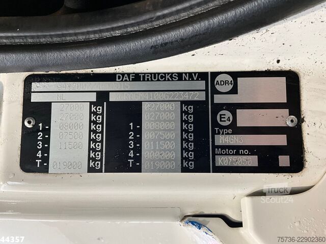  DAF FAG CF 300 Euro 6 Zoeller 20m³