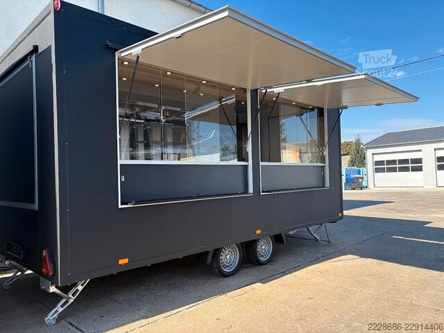 Remorque de vente Imbissanhänger, Dönerwagen, Pizzawagen, , komplett ausgestattet, Döner, Pizza, G