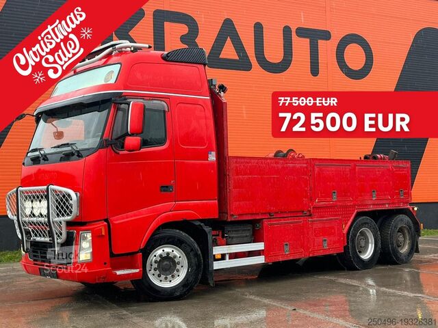 Atgūšanas transportlīdzeklis Volvo FH 16 660 6x4 VULCAN V-50 / 2x 15 ton Superwinc...