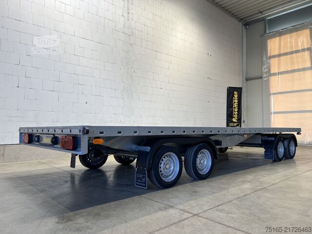 Ρυμουλκούμενο πικάπ Vezeko Cargo F 35.6 4-Achser Drehschemel