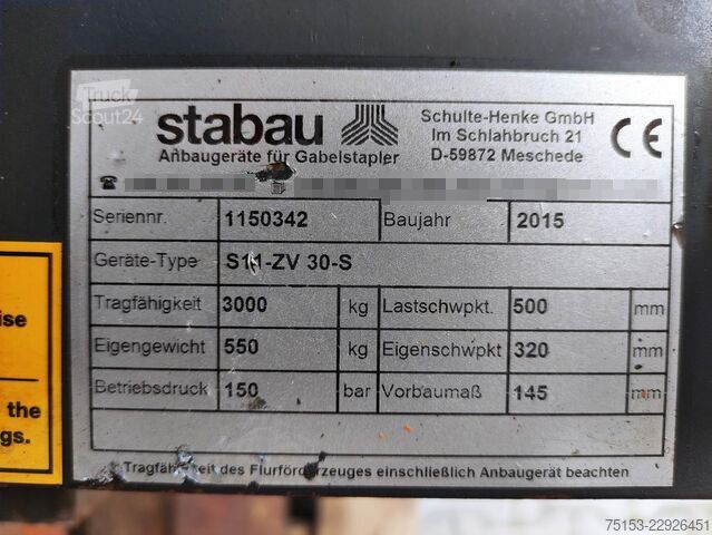 محدد وضع الشوكات Stabau S11-ZV30-S