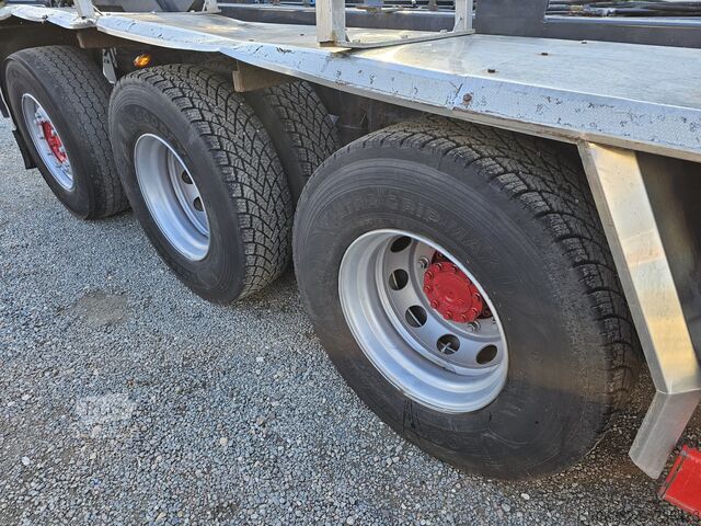 šasija kamiona MAN TGS 35.440 8X4-4BL Lift+Lenk Manual PTO