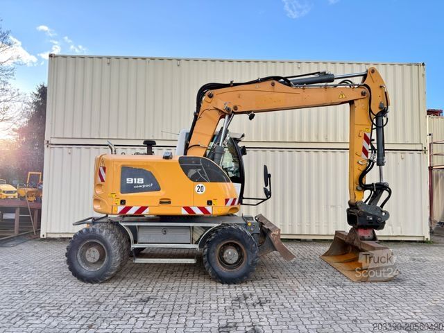 Pelle sur pneus LIEBHERR A918 Compact / 2014 BJ / Deutsche Maschine