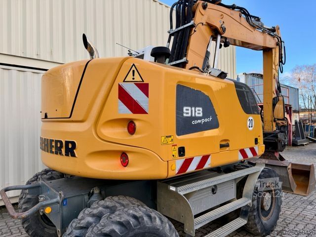 Pelle sur pneus LIEBHERR A918 Compact / 2014 BJ / Deutsche Maschine