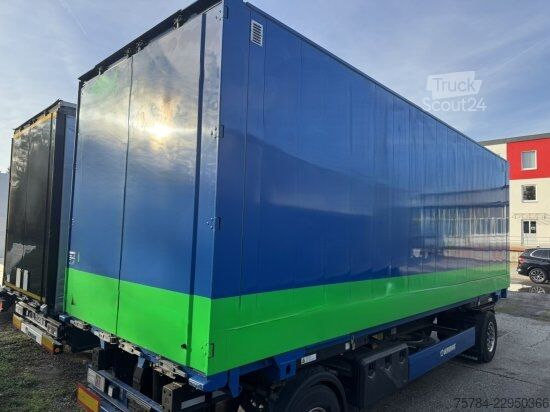 Değiştirilebilir şasili römork KRONE KOFFER-WECHSELBRüCKE  DRY BOX WK 7,3 STG