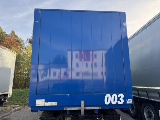 Değiştirilebilir şasili römork KRONE KOFFER-WECHSELBRüCKE  DRY BOX WK 7,3 STG