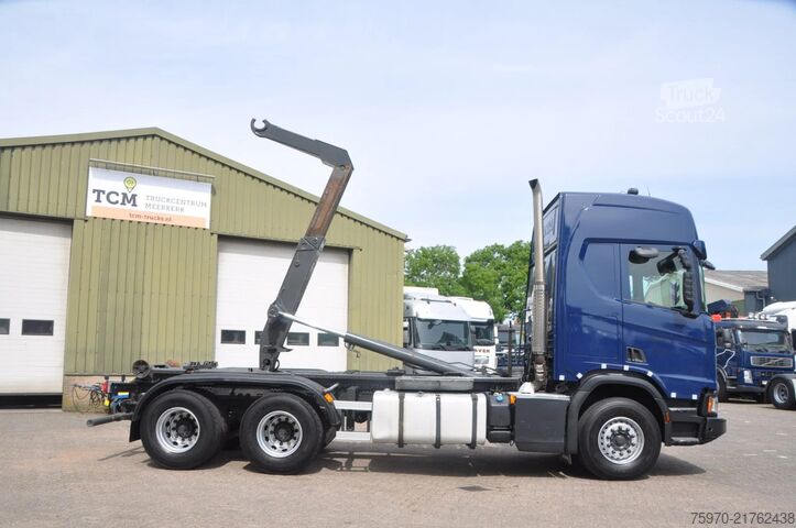 Kampókaros rendszer Scania R450 XT 6X4 2018 RETARDER HAAKARM