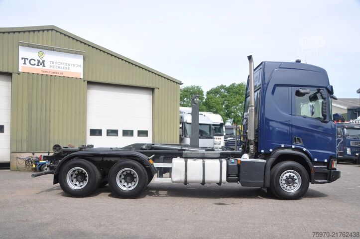 Kampókaros rendszer Scania R450 XT 6X4 2018 RETARDER HAAKARM