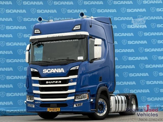 Стандартный седельный тягач Scania R 420 A4x2LA DIFF-L RETARDER PARK AIRCO VECTO 3
