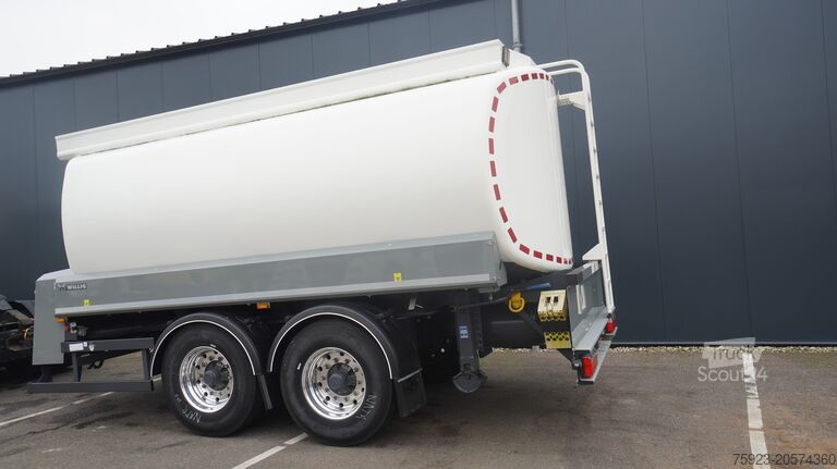 Camion-citerne WILLIG 2 AXLE ADR FUEL TANK TRAILER 18.000LTR