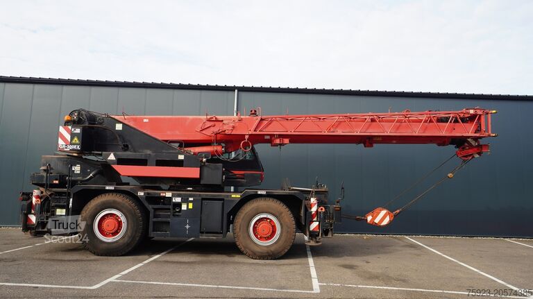 Krano sunkvežimis TADANO-FAUN GR-300EX WITH JIB 4X4X4 ROUGH TERRAIN CRANE