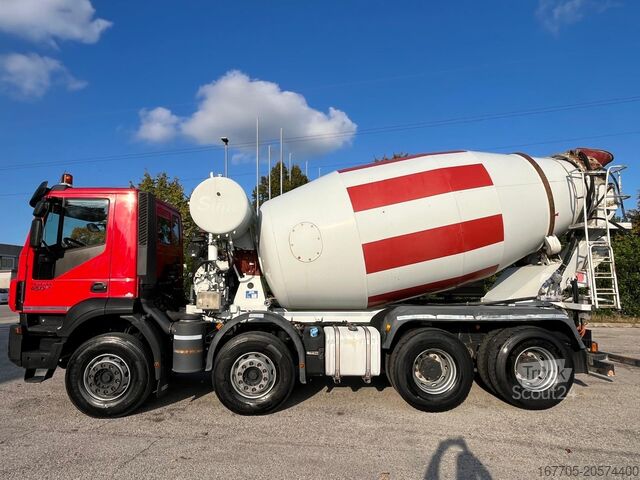 Otomatik beton mikser kamyonu Iveco Trakker 450