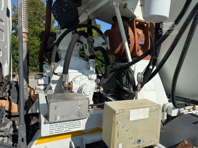 Concrete mixer truck SCANIA CV R 124 CB 8X4 HZ 420