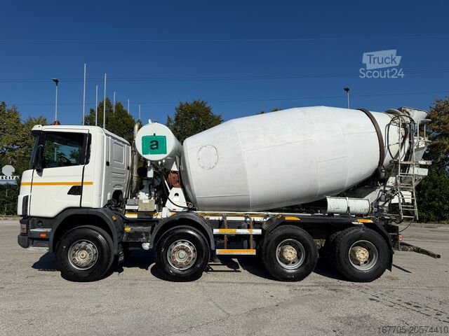 Concrete mixer truck SCANIA CV R 124 CB 8X4 HZ 420