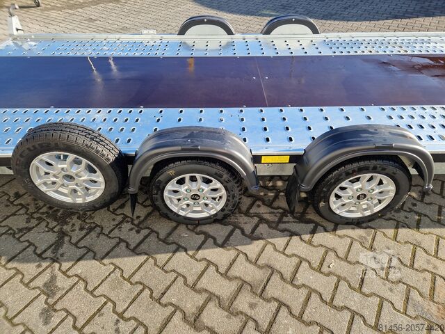 Remolque transportador de automóviles Brian James Trailers A4 125-2424 Alufelgen 500x200 direkt