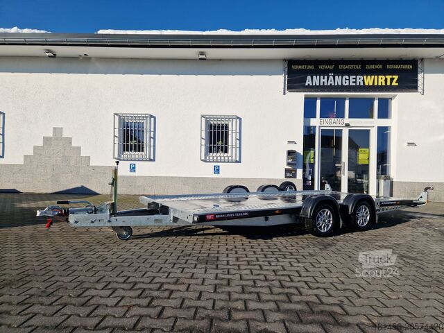 Remolque transportador de automóviles Brian James Trailers A4 125-2424 Alufelgen 500x200 direkt