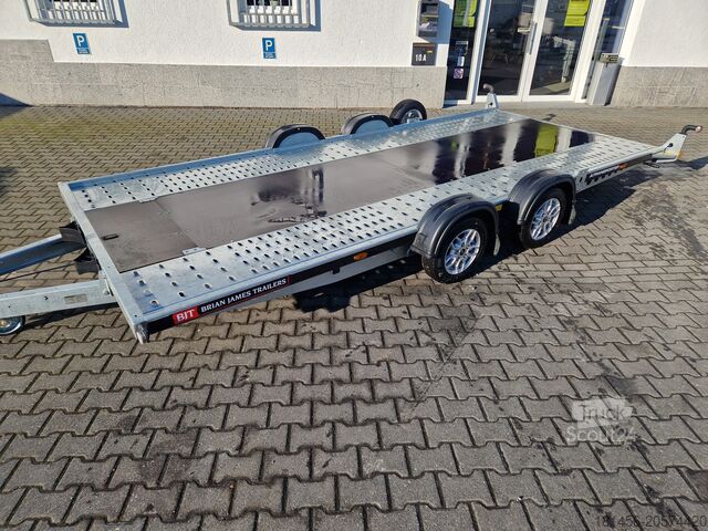 Remolque transportador de automóviles Brian James Trailers A4 125-2424 Alufelgen 500x200 direkt