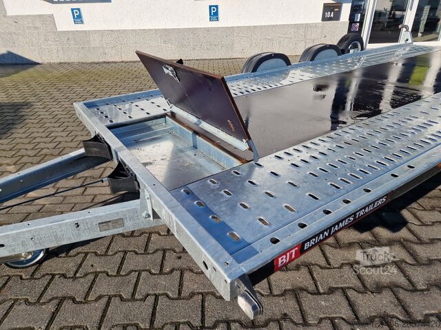Remolque transportador de automóviles Brian James Trailers A4 125-2424 Alufelgen 500x200 direkt
