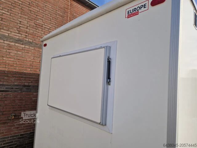 Sanitaire containers Scanvogn Keuken wagen met badkamer en toilet