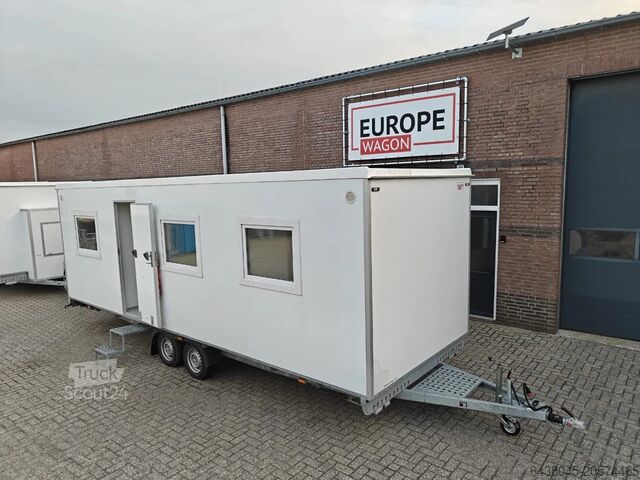 Biroja/dzīvojamā konteiners EASYWAGON Woonunits met 4 aparte slaapkamers 6st beschikbaar
