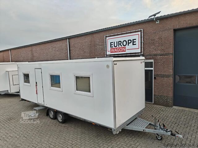 Container birou/living EASYWAGON Woonunits met 4 aparte slaapkamers 6st beschikbaar