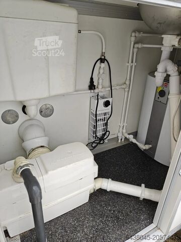 Easywagon 217 Използвана мобилна баня Easywagon 217 Gebruikte mobiele badkamer