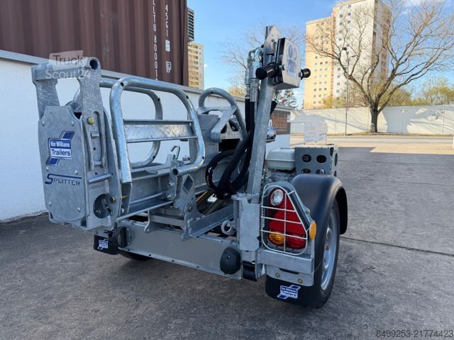 Holztransport Anhänger IFOR WILLIAMS Holzspalter