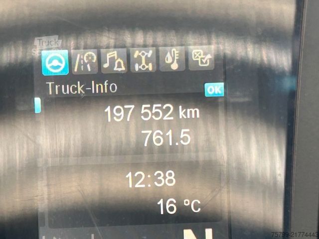 Billenőplatós teherautó MERCEDES-BENZ 1836 Meiller Absetzer 4x2