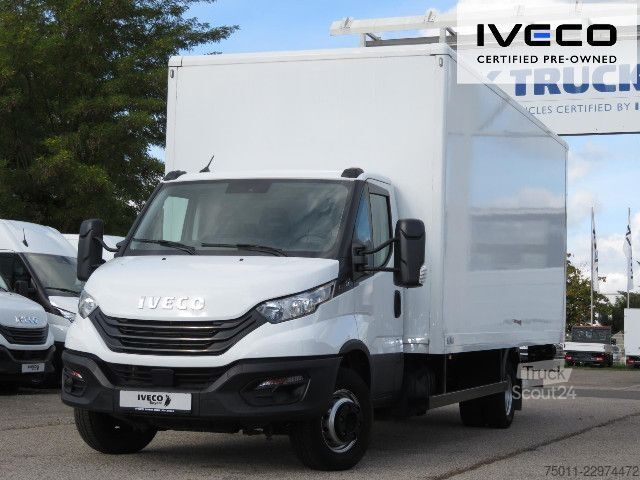 Vrachtwagen met bakwagen IVECO Daily 70C18HA8/P Koffer/LBW, Klima, NL 3228kg